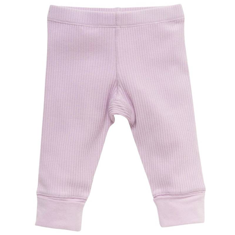 Edle Ripp Leggings flieder 62/68