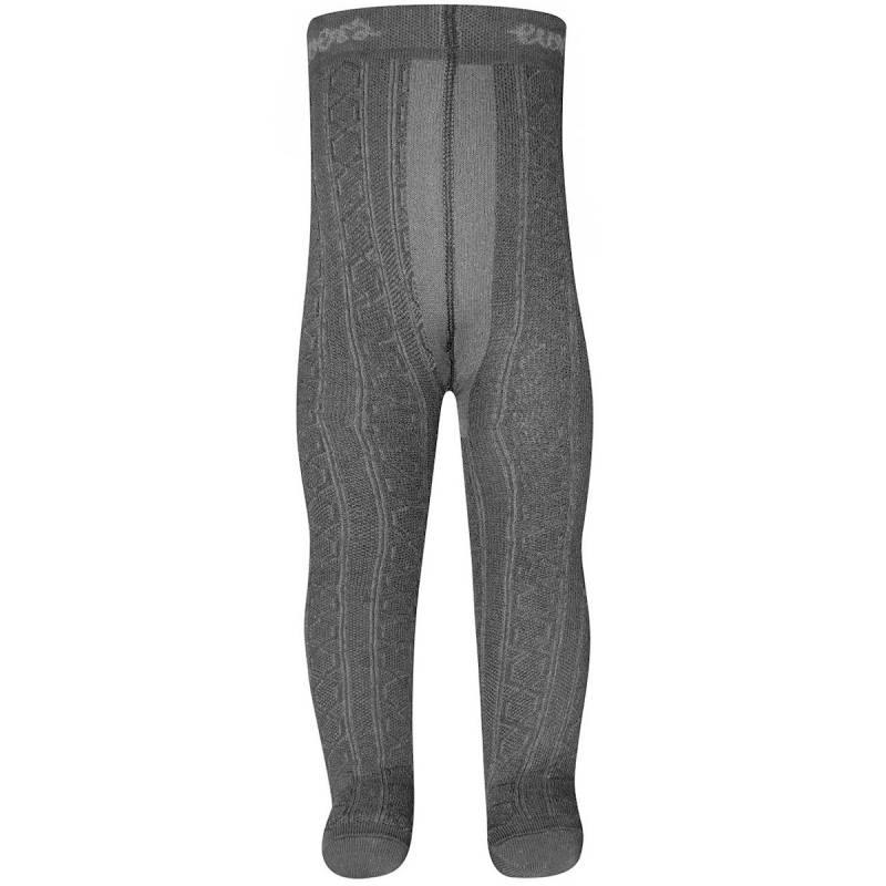 Edle Struktur Strumpfhose anthrazit 62