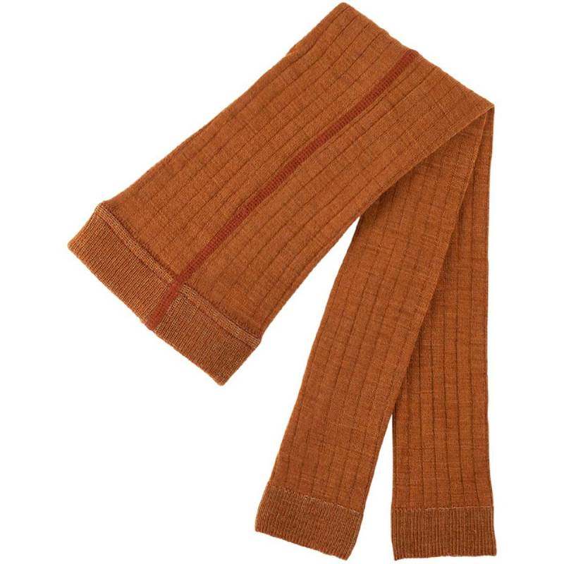 Edle Woll Strickleggings karamell-braun 62