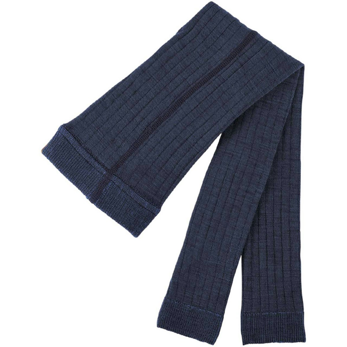 Edle Woll Strickleggings marine 62