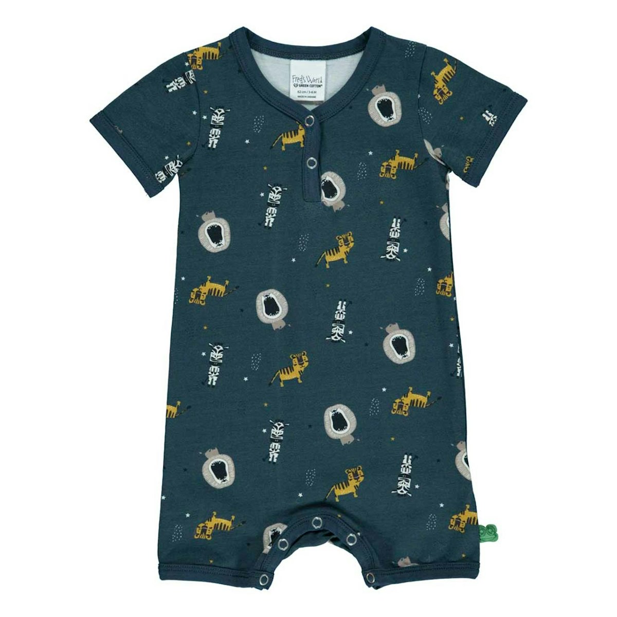 Edler Beachbody Safari-Tiere navy 80