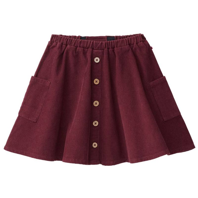 Edler Cord Faltenrock bordeaux 110/116 Edler Cord Faltenrock bordeaux 110/116