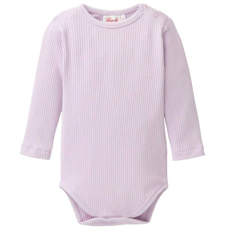 Edler Ripp Body langarm flieder 98/104 Edler Ripp Body langarm flieder 98/104