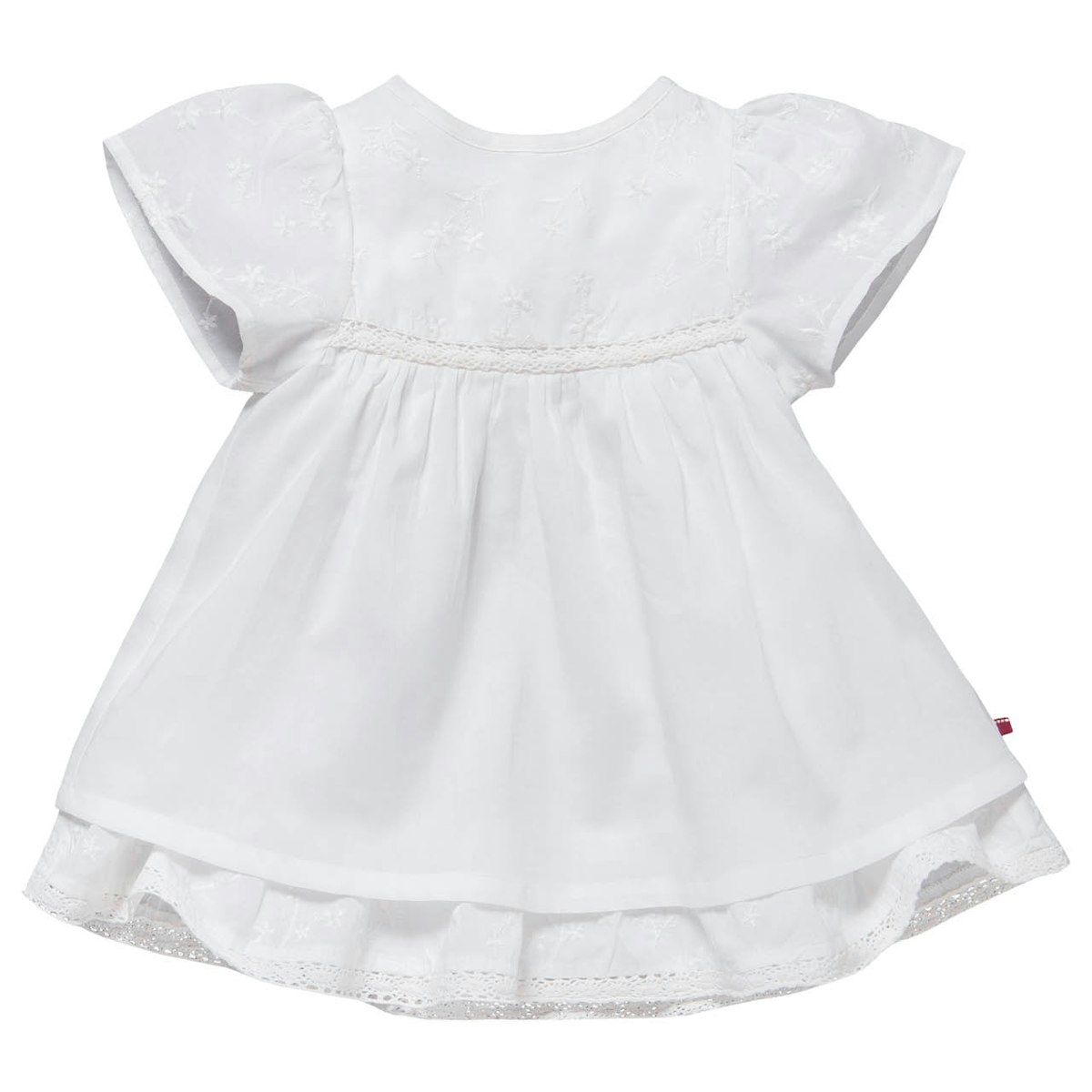 Edles Batist Kleid weiß 98