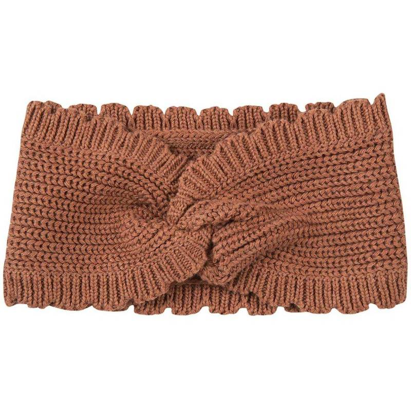 Edles Strick-Haarband zimtbraun 42/44 Edles Strick-Haarband zimtbraun 42/44