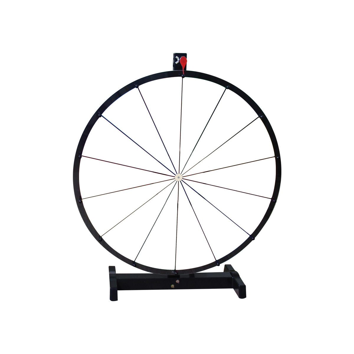 EduPlay Glücksrad 60 cm weiß inkl. Schwamm & Whiteboardmarker