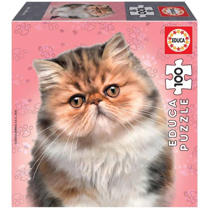Educa - Perserkatze 100 Teile Puzzle (MQ2)
