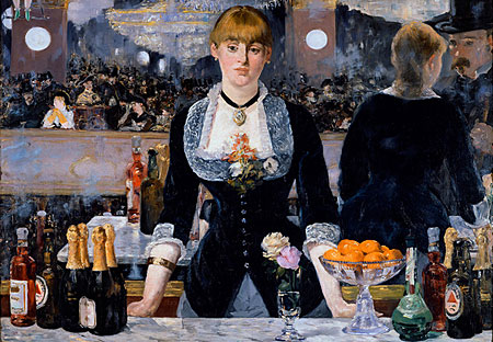Eine Bar in den Folies-Berg�re, Manet