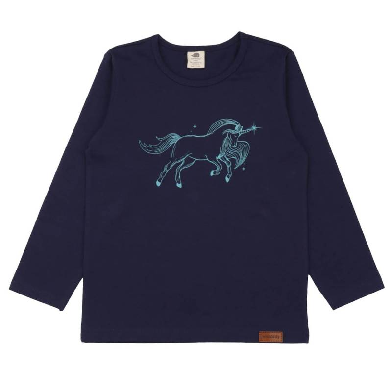 Einhorn Langarmshirt lila 98