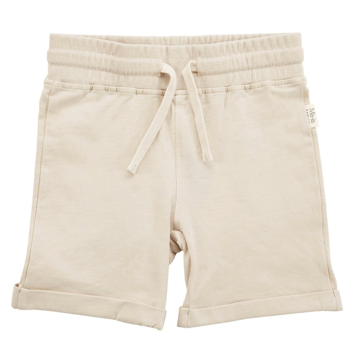 Elastische Jersey Shorts hellbeige 128