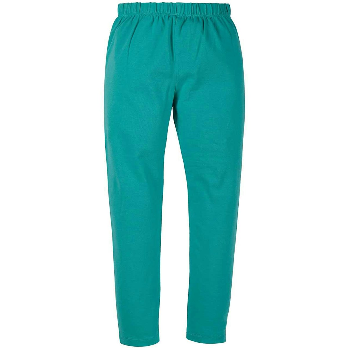 Elastische Leggings uni türkis 62/68