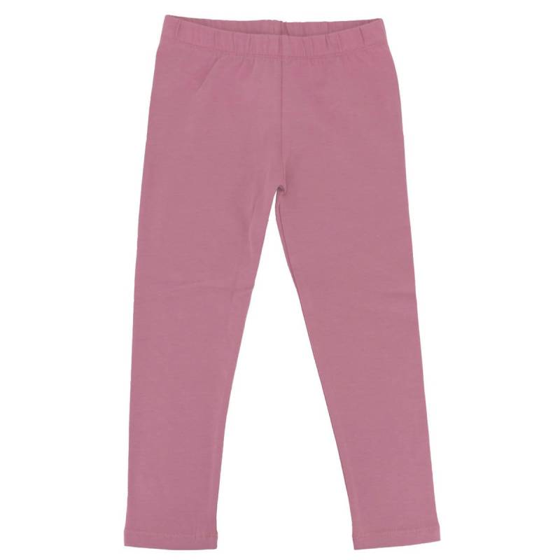 Elastische Uni Basic Leggings rosa 104