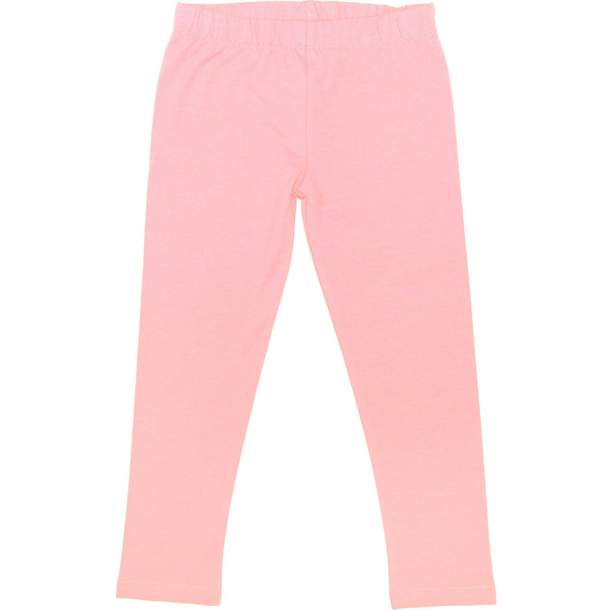 Elastische Uni Basic Leggings rosa 98/104