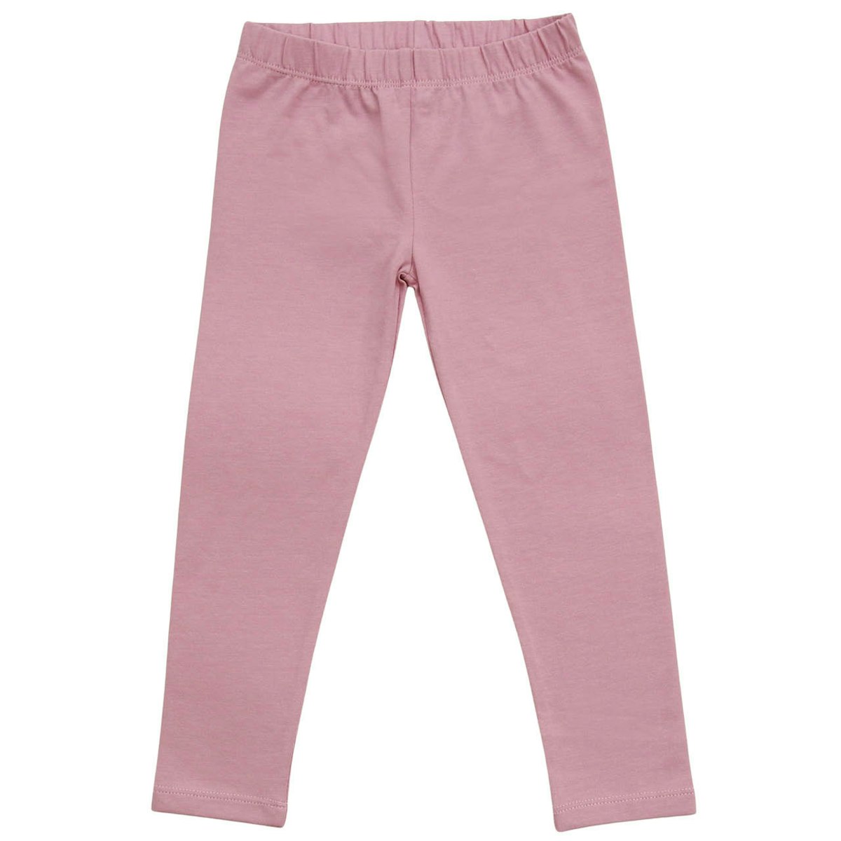 Elastische Uni Basic Leggings rosenholz 146/152