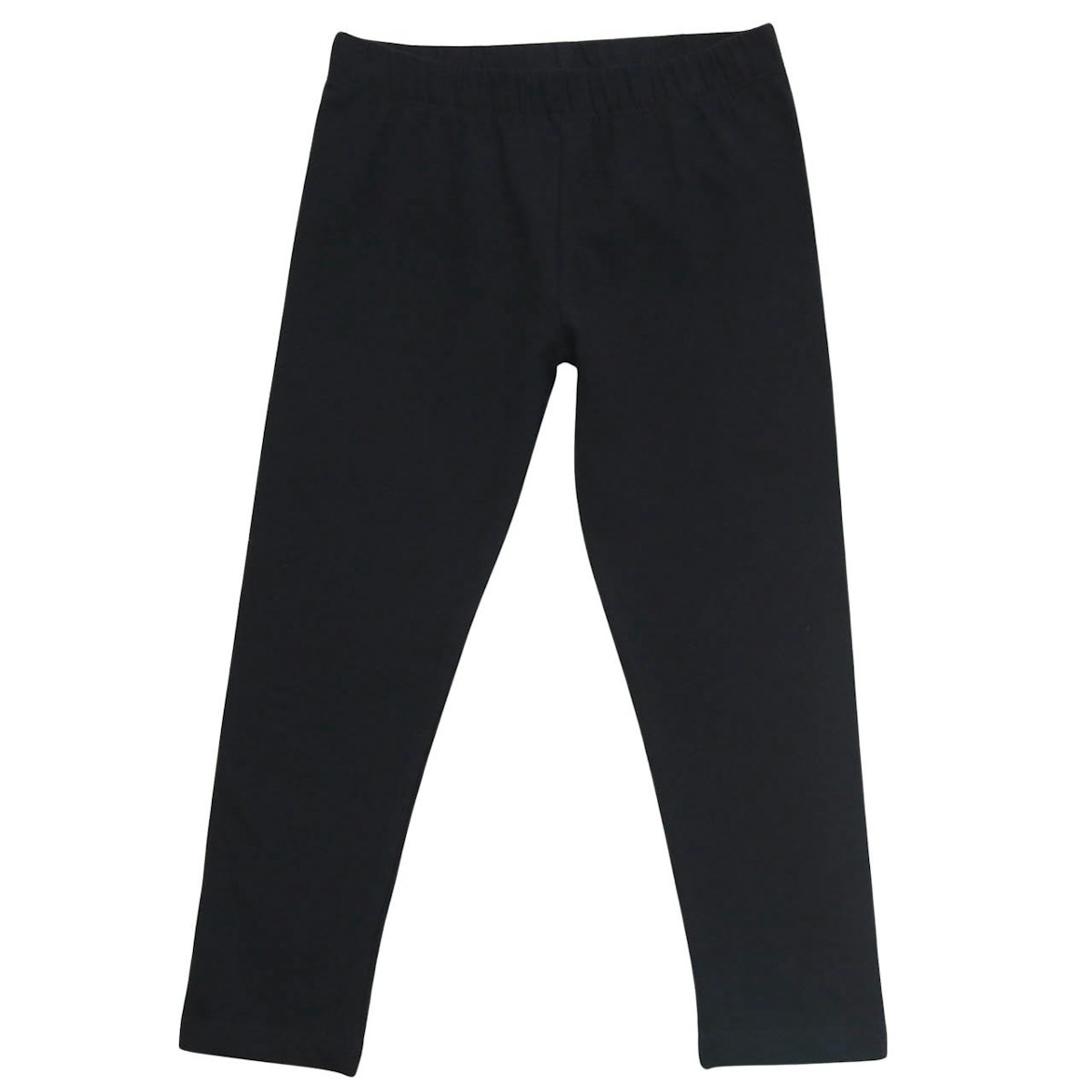 Elastische Uni Basic Leggings schwarz 134