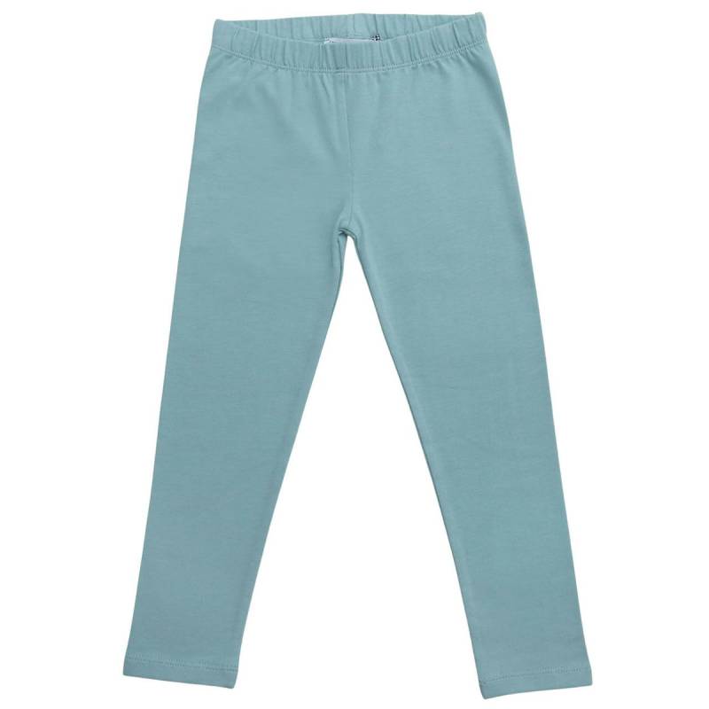 Elastische Uni Basic Leggings türkis 104