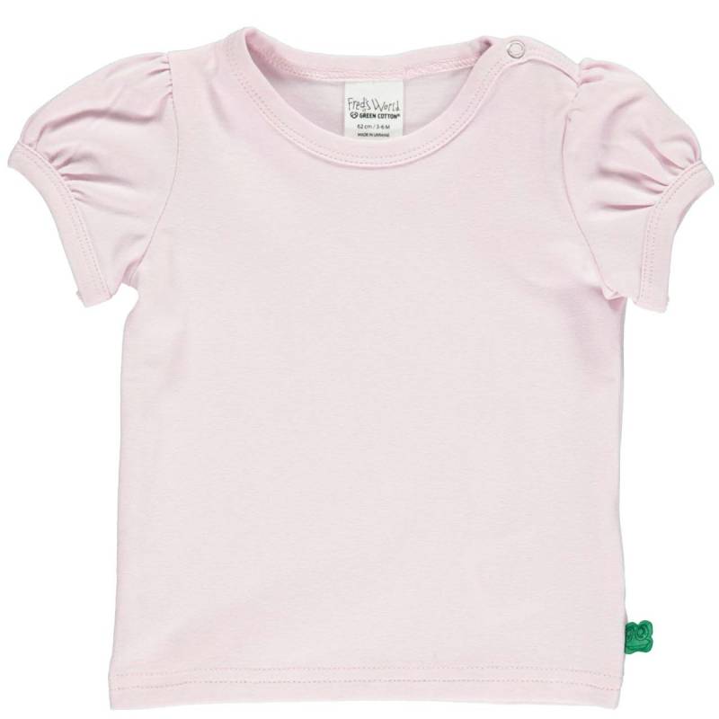 Elastisches T-Shirt Puffärmelchen rosa 68 Elastisches T-Shirt Puffärmelchen rosa 68