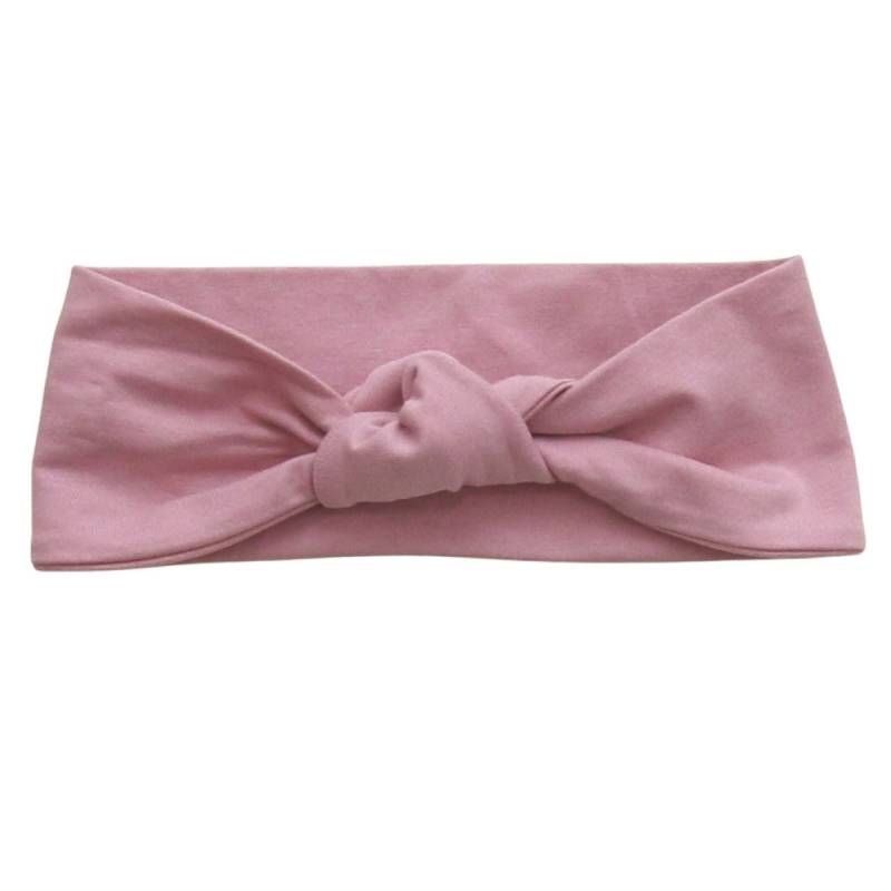 Elastisches breites Haarband Jersey rosenholz 56/58 Elastisches breites Haarband Jersey rosenholz 56/58