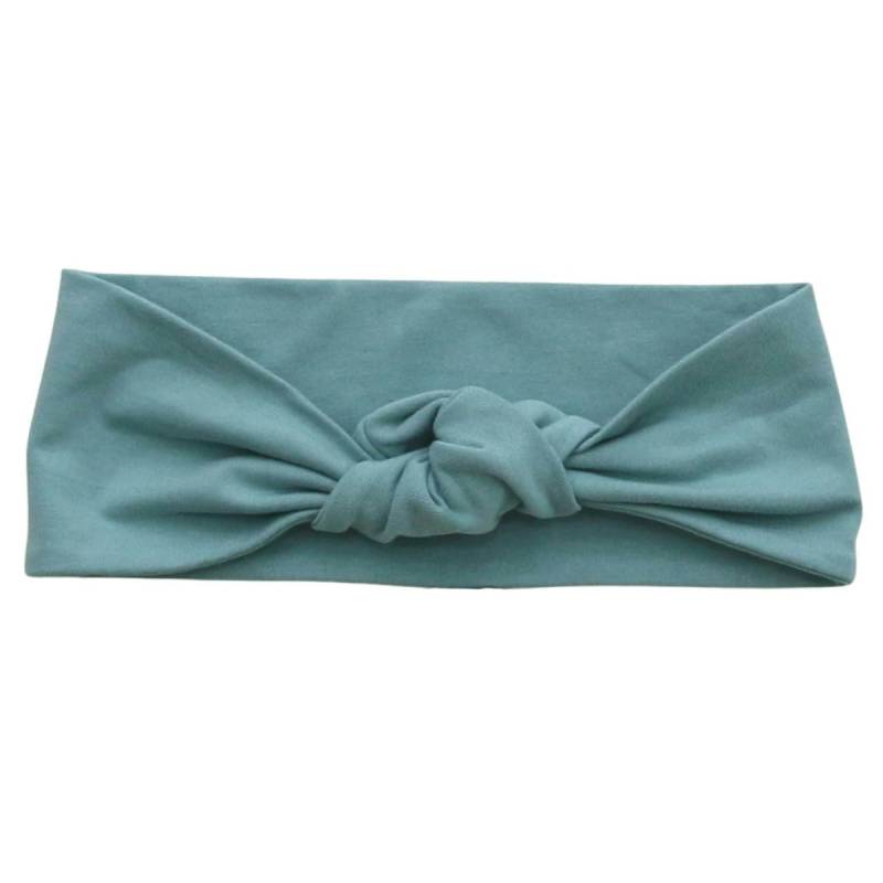 Elastisches breites Haarband Jersey türkis 56/58 Elastisches breites Haarband Jersey türkis 56/58