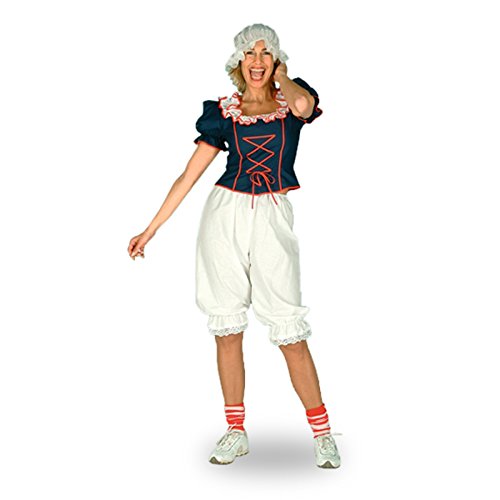 Elbenwald Pluderhose, knielang, Kostümzubehör ideal für Trachten und historische Kostüme, weiss - 44/46 Elbenwald Pluderhose, knielang, Kostümzubehör ideal für Trachten und historische Kostüme, weiss - 44/46 von Elbenwald