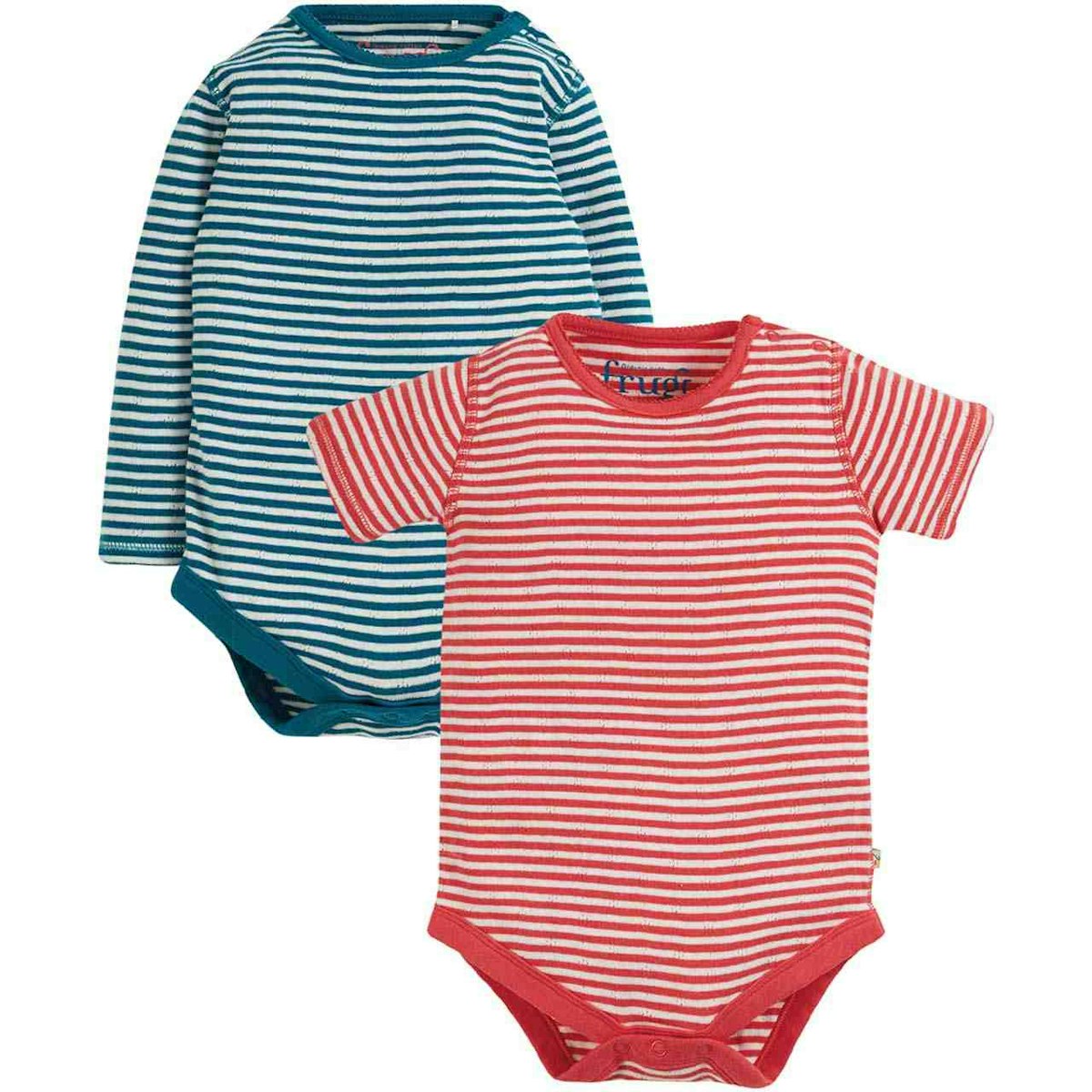 Elegante Bodys im Doppelpack lang- kurzarm 62/68