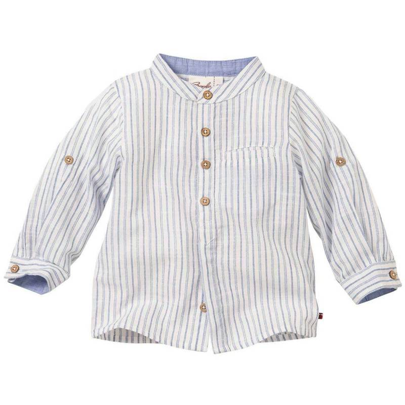 Elegantes Baby Hemd langarm weiß 74/80