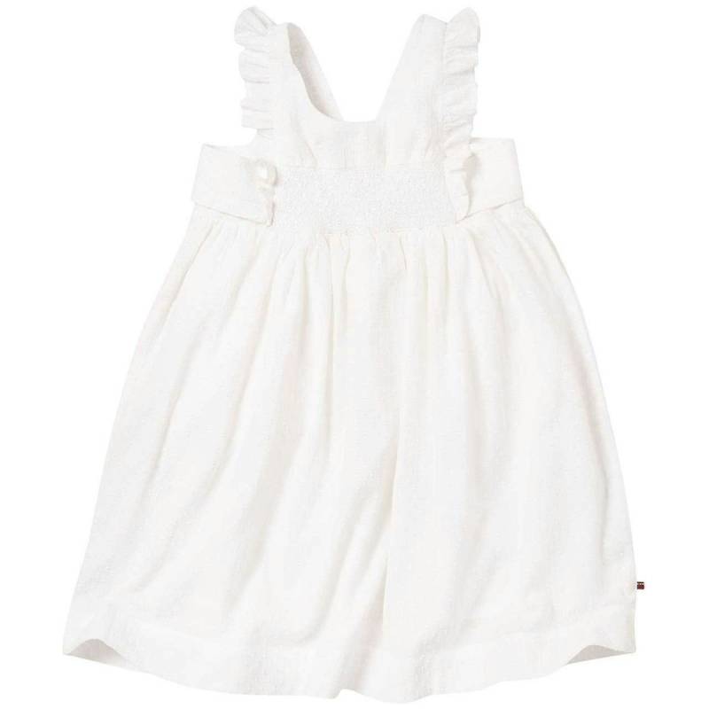 Elegantes Baby Kleid ärmellos weiß 98/104