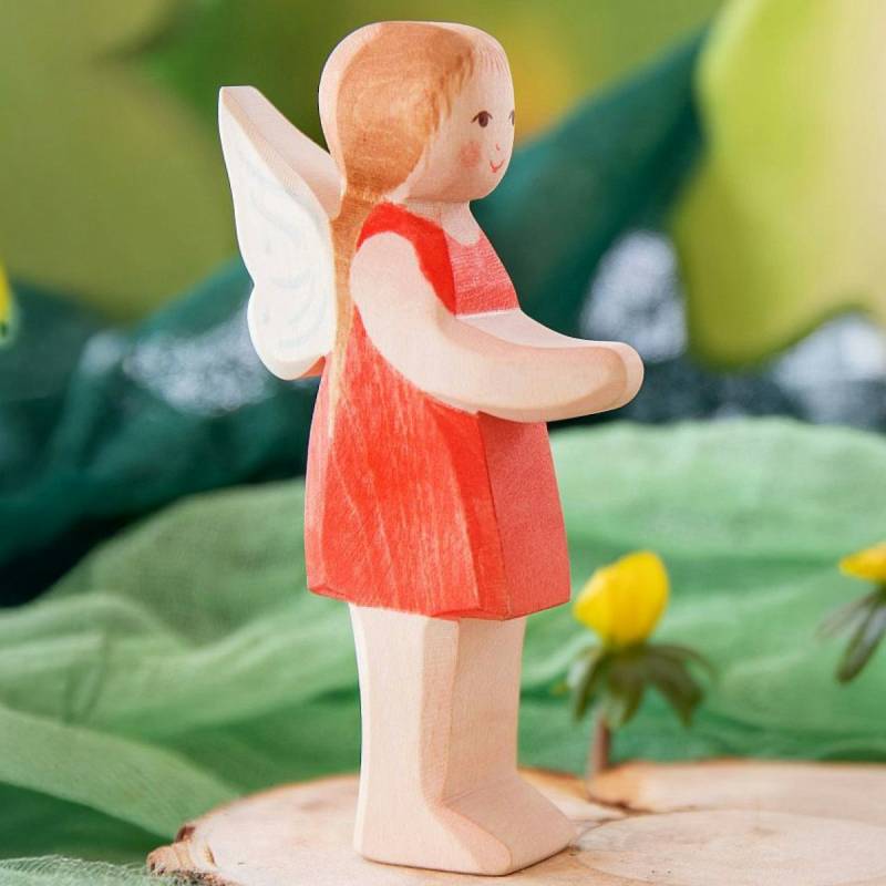 Elfe Sumselinchen Holzfigur 11 cm hoch