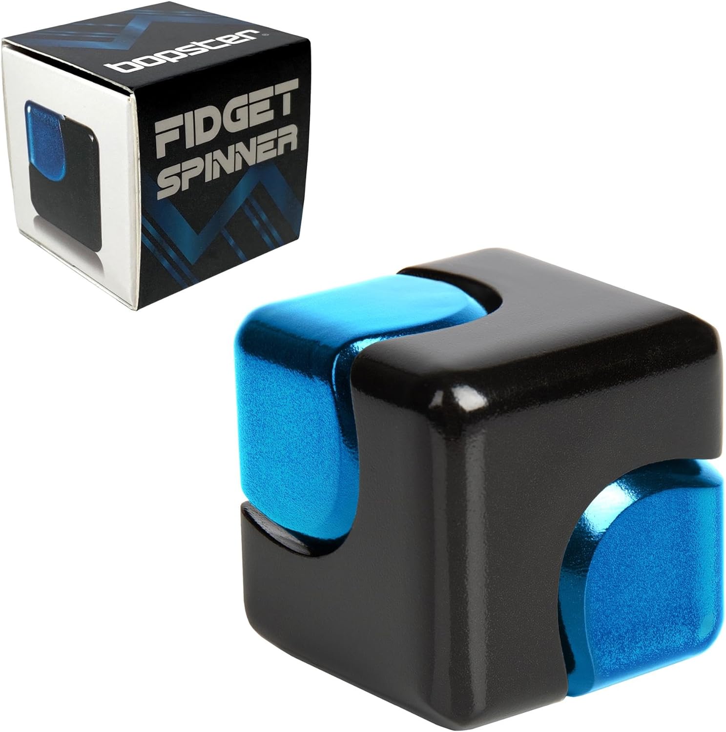 Elliot - Fidget Spinner Cube - Black&Blue