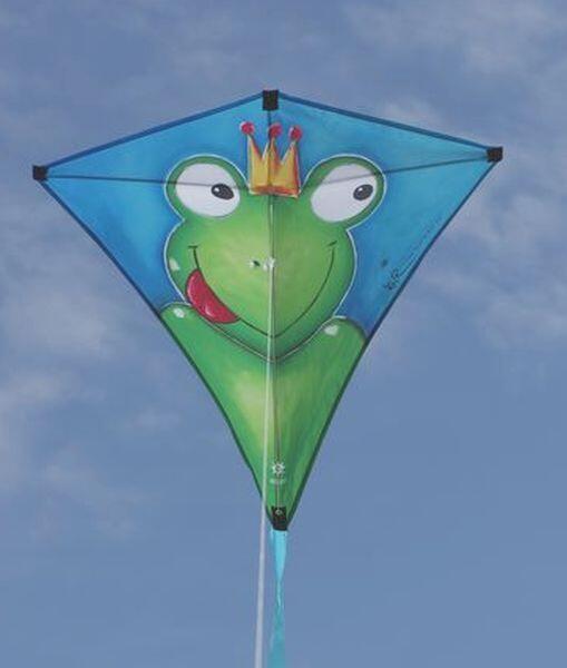 Elliot - Kinderdrachen Eddy Franz Frosch 75x75cm R2F Elliot - Kinderdrachen Eddy Franz Frosch 75x75cm R2F