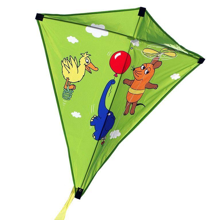 Elliot - Kinderdrachen Eddy - Maus, Elefant & Ente, grün