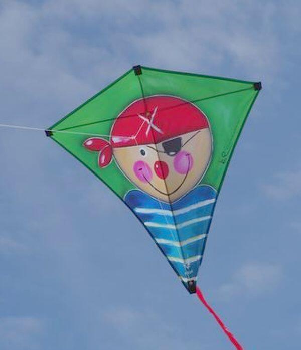 Elliot - Kinderdrachen Eddy Pico Pirat 75x75cm R2F