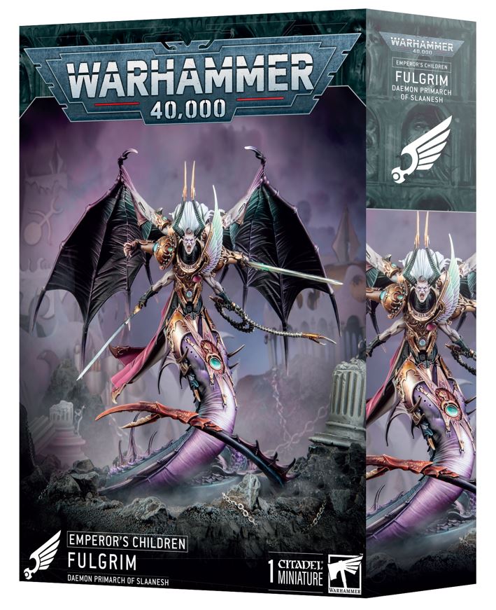 Emperor’s Children Fulgrim Daemon Primarch of Slaanesh Games Workshop 40k Chaos