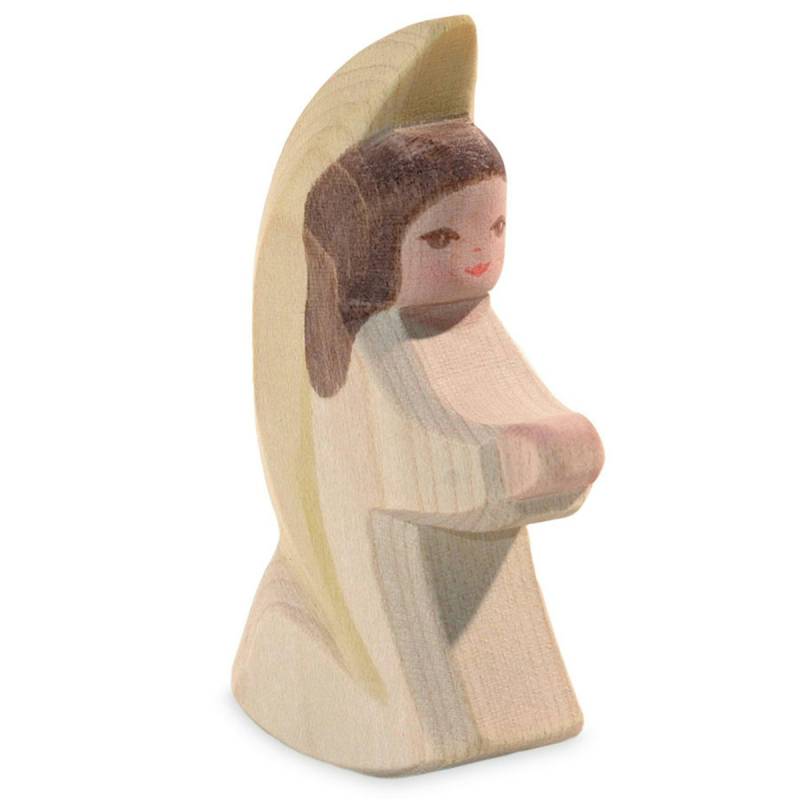 Engel Figur weiss Holzfigur 8 cm hoch Engel Figur weiss Holzfigur 8 cm hoch