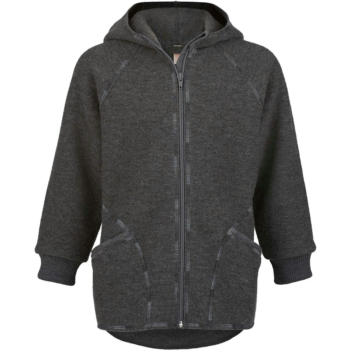 Engel Leichte Walkjacke mit Reißverschluss in anthrazit 110/116