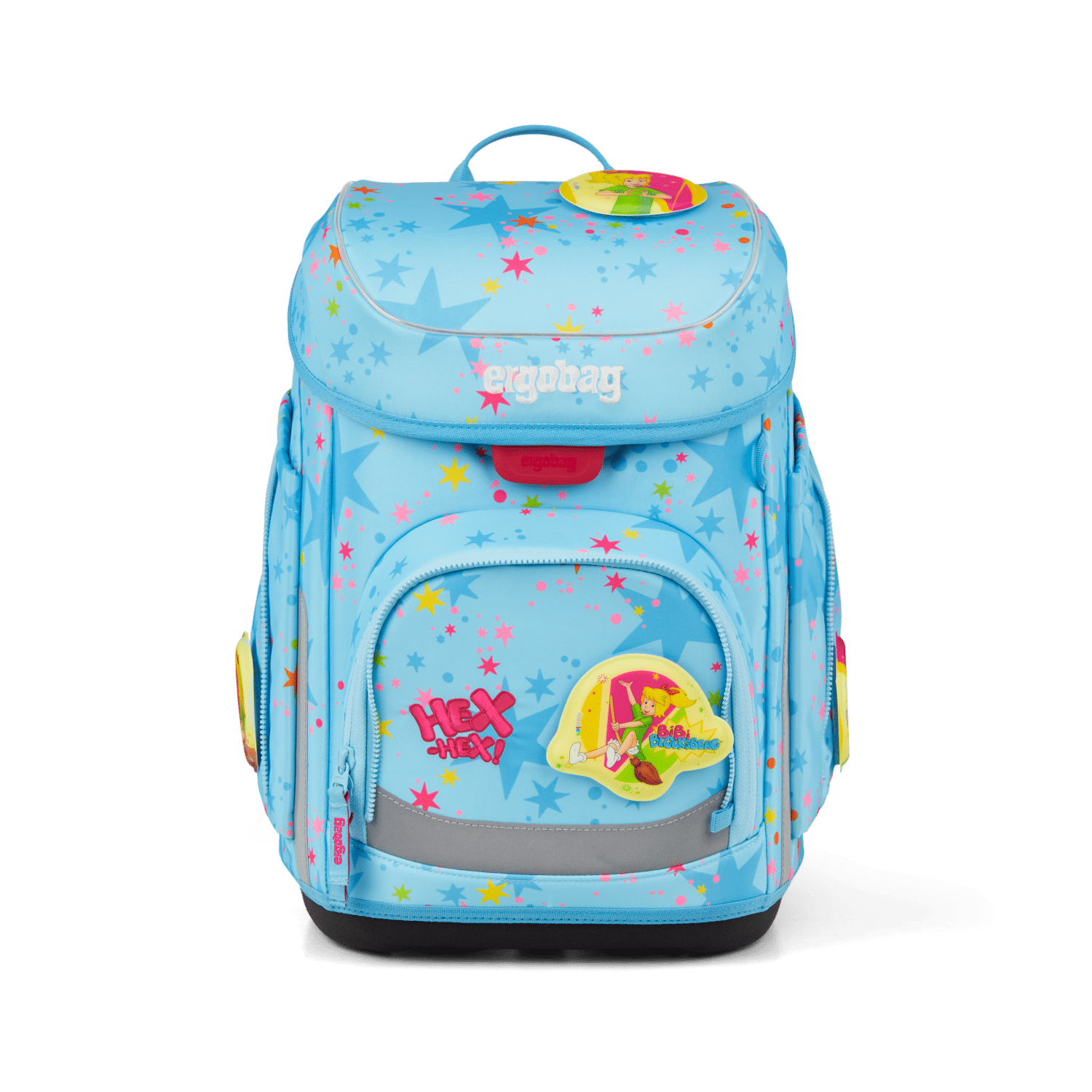 Ergobag - Schulranzen Set Cubo Bärhext Bibi Blocksberg