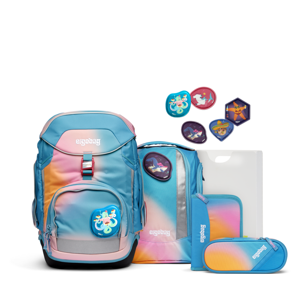 Ergobag - ergobag Schulrucksack-Set UrlaubsfieBär