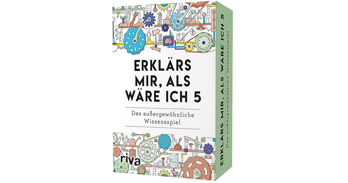 Erklärs mir, als wäre ich 5 - Das außergewöhnliche Wissensspiel Erklärs mir, als wäre ich 5 - Das außergewöhnliche Wissensspiel von Riva Verlag