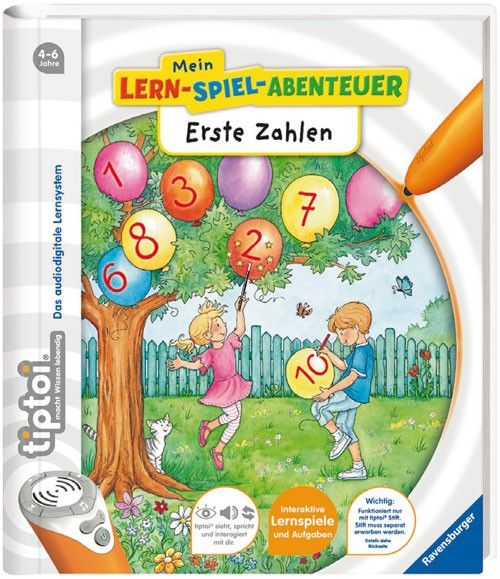 Erste Zahlen - Mein Lern-Spiel-Abenteuer - tiptoi®