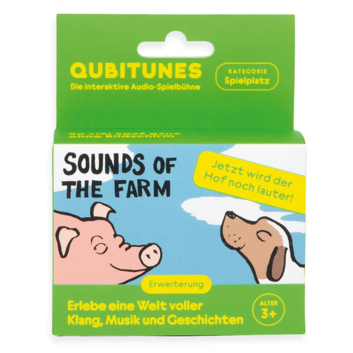 Erweiterung Sounds of the Farm Audio-Spiel für Qubitunes