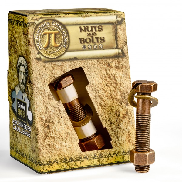 Eureka 3D Puzzle Archimedes` Nuts and Bolts