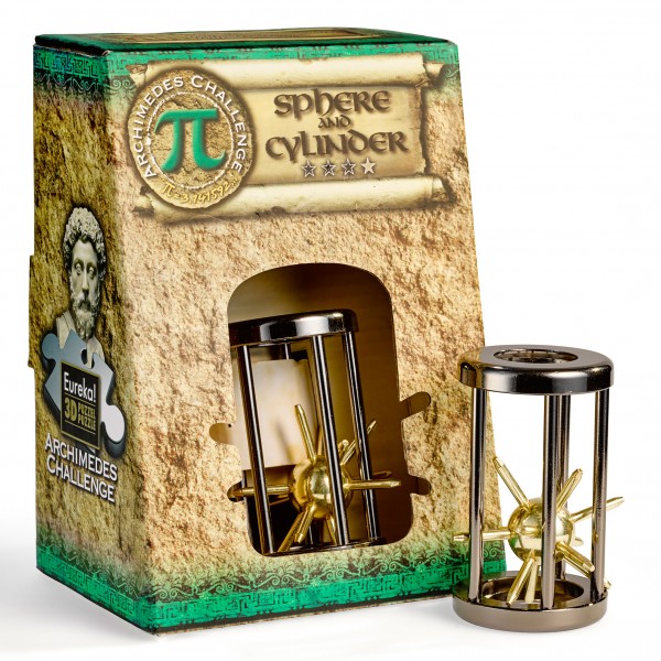 Eureka 3D Puzzle Archimedes` Sphere and Cylinder