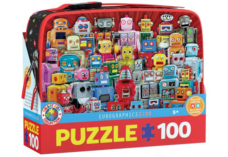 Eurographics - Puzzle 100 / Roboter / Puzzlekoffer