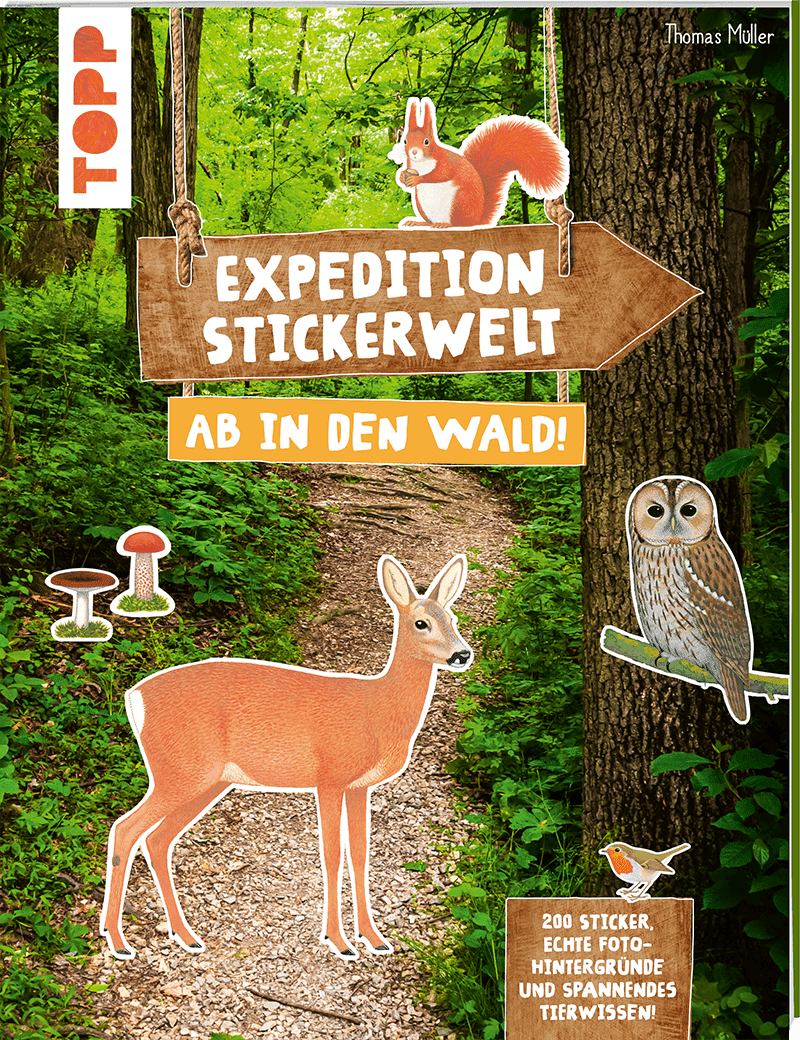 Expedition Stickerwelt - Ab in den Wald! Expedition Stickerwelt - Ab in den Wald!