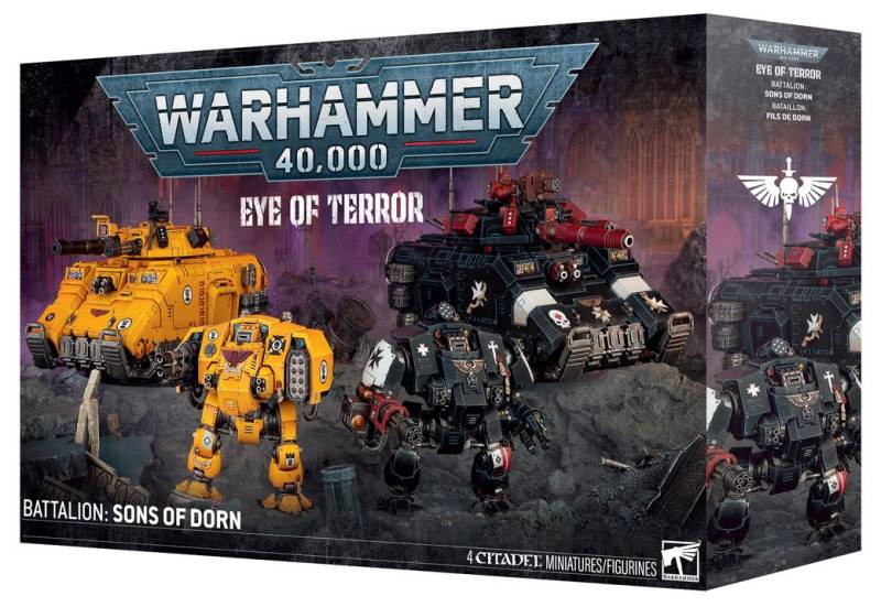 Eye of Terror Battalion Sons of Dorn Games Workshop Warhammer 40k Space Marines