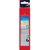 FABER-CASTELL 113210 Colour Grip Heft & Tafel Buntstift, 6er Kartonetui FABER-CASTELL 113210 Colour Grip Heft & Tafel Buntstift, 6er Kartonetui von Faber Castell