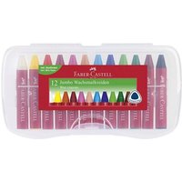 FABER-CASTELL 120011 Wachsmalkreiden Jumbo 12er Box FABER-CASTELL 120011 Wachsmalkreiden Jumbo 12er Box von Faber Castell