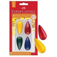 FABER-CASTELL 120405 Malkreide Birne 4er Blister von Faber Castell