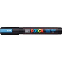 FABER-CASTELL 182585 Marker UNI POSCA PC-5M blau metallic von Faber Castell