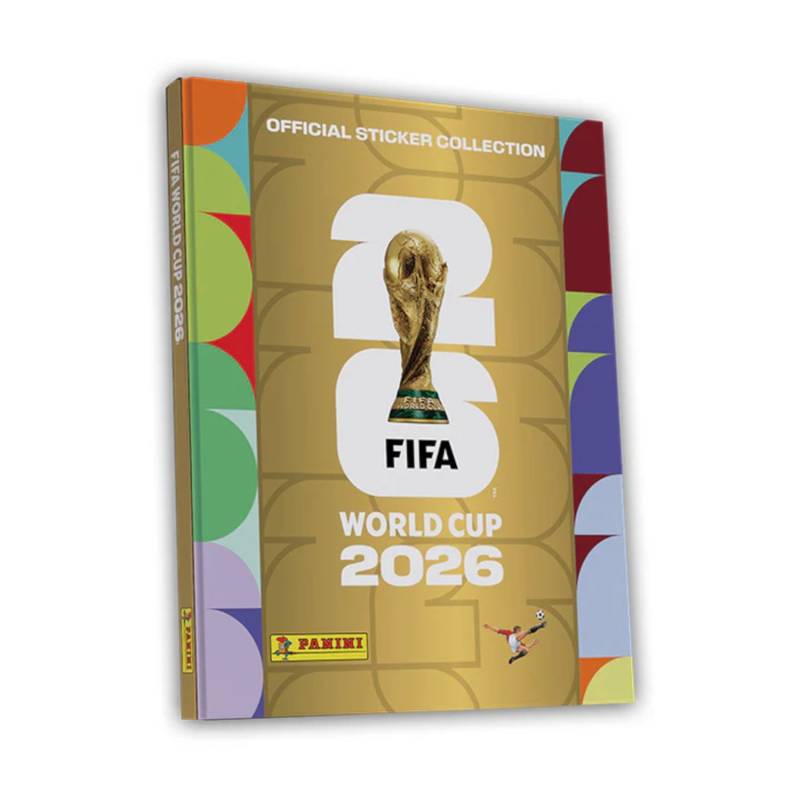 FIFA World Cup 2026 Sticker Collection Gold Hardback Album